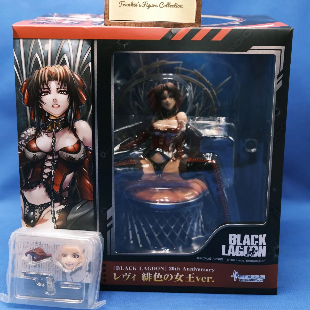 100% Original in Stock Medicos Entertainment Black Lagoon Revy Scarlet Queen Ver. Anime Figure Action Figure Collection Series