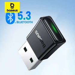 Baseus-Adaptador USB Bluetooth 5,3 para PC, transmisor, receptor, Dongle, inalámbrico, para ratón, teclado, Win11/10/8.1