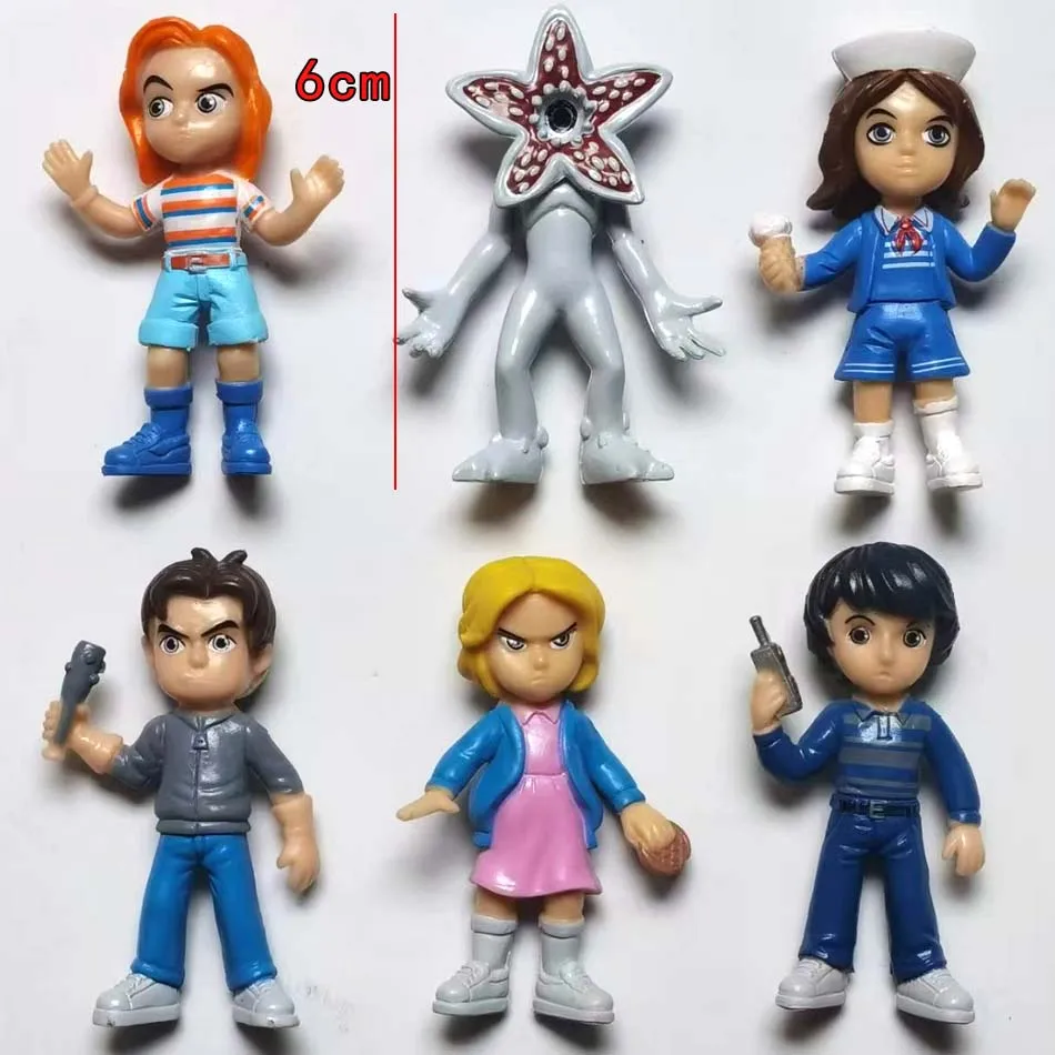 Figurine de dessin animé Stranger Things, statue créative personnalisée, ornement surprise, périphérique de bureau, cadeau d'anniversaire/nouvel an