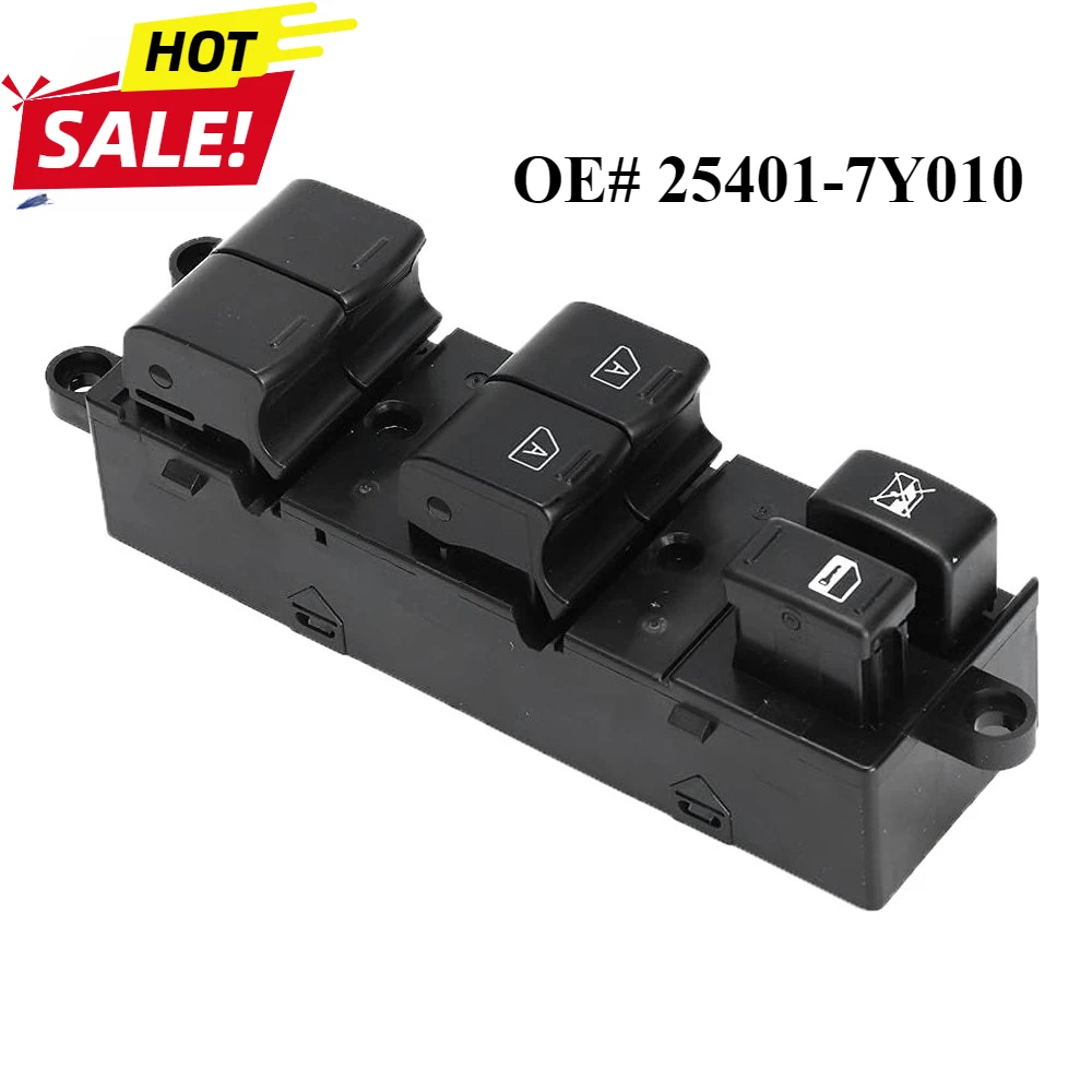 

For 04-08 Nissan Maxima 25401-7Y010 Power Window Switch Master Driver Side Glass Lifter Button 25401ZK30A