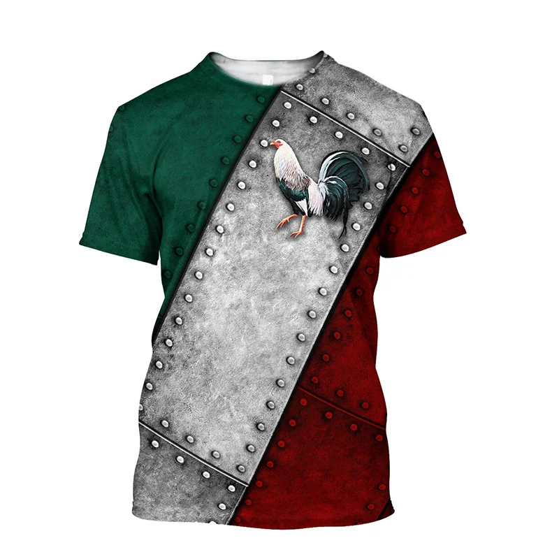 

Fashion Football Print Men's T Shirts Summer Sports O-Neck Loose Short Sleeve Tees Shirts Streetwear Men Clothing European Size