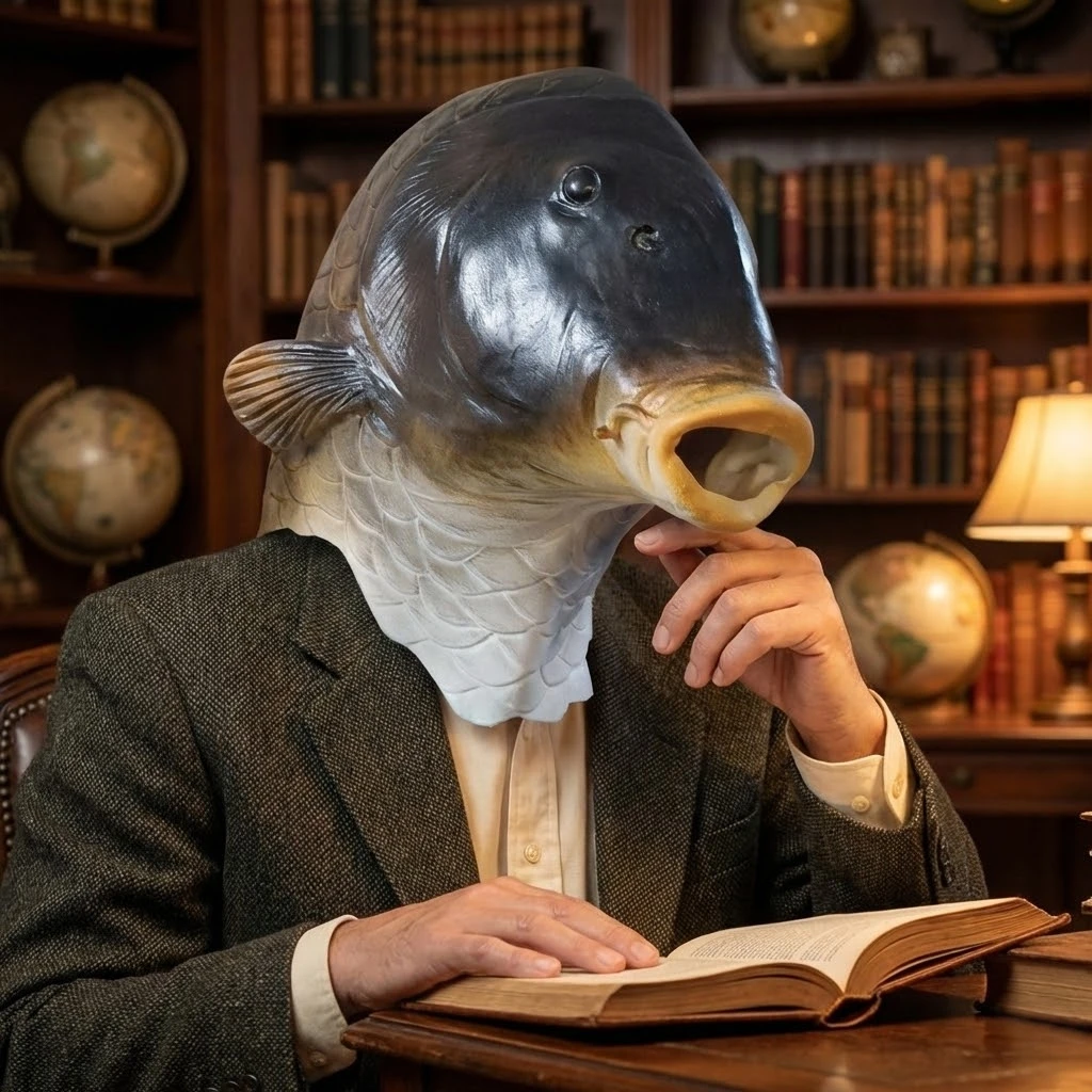 Grüne Fischkopfmaske Lustiges Latex-Tierkostüm Requisite für Halloween Cosplay Party Maskerade Karneval Ostern Scherzgeschenk für Erwachsene