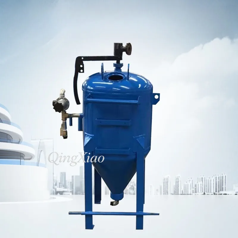 Open Wet High Pressure Sand Water Blasting Machine  Steel Structure Surface Rust Cleaning Metal Derusting Site Maintenance Tools