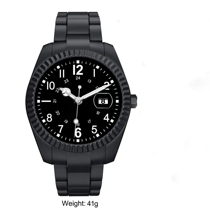 Unique Design Polycarbonate PC Plastic Strap 40mm Large Dial Waterproof Calendar Sports Men's Watch Can Be Customized