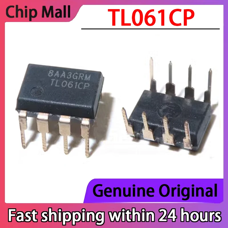 

10PCS New Original TL061 TL061CP Direct Insertion DIP8 Single Channel Operational Amplifier Chip IC