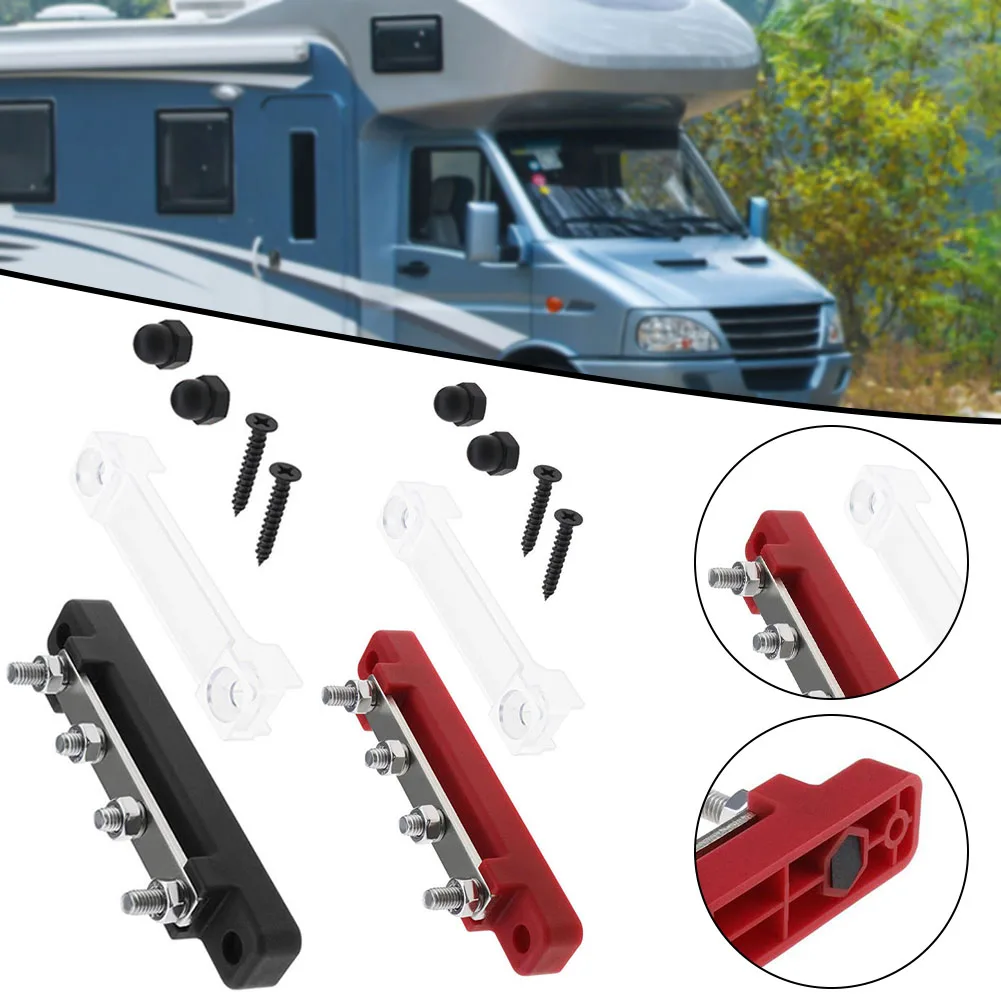 48V DC Bus Bar Power Distribution Block Multipurpose Screw Terminal Block For Vehicle