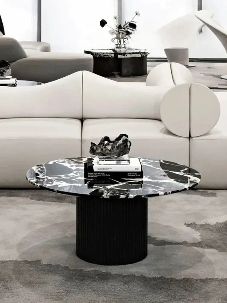 

Nordic Style Household Minimalist Marble Design Tea Table