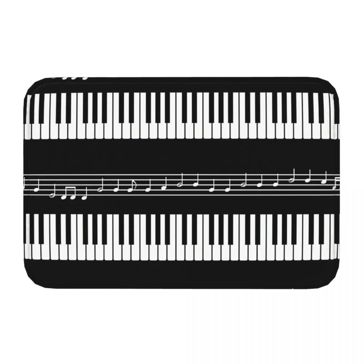 Piano Organ Keyboard Best Non-Slip Carpet Doormat Living Room Bathroom Mat Entrance Door Decor Rug