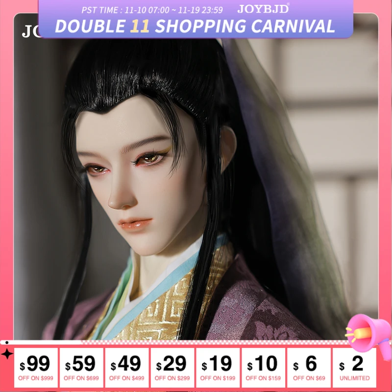 

Joybjd 1/3 Ravid BJD Dolls Fullset B with Joshua Body Chinese Mythological Clothing Style Ball Jointed Dolls Resin Toys