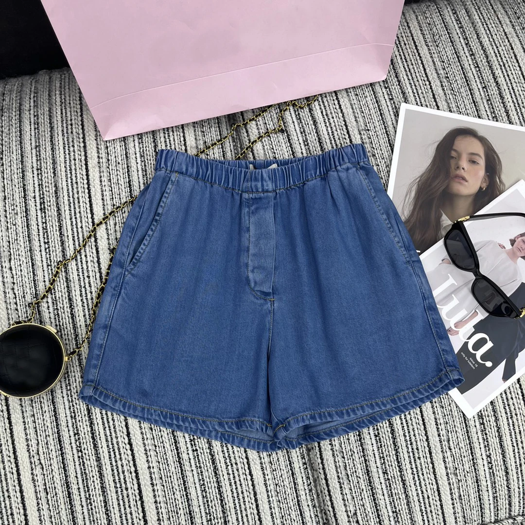 

Denim shorts fashionable temperament Slim and thin Soft and comfortable Leisure versatile 2024 women's new hot