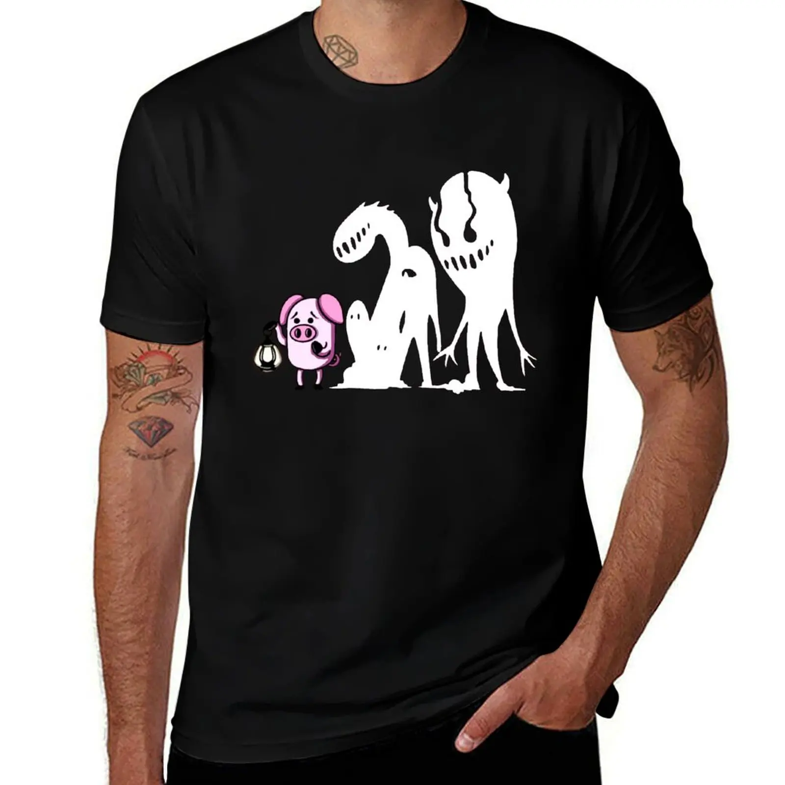 

m-erch for Kid and Adult den moi slapped ham The Darkness Shir T-Shirt man t shirts cotton t shirts for man slim fit T-shirt