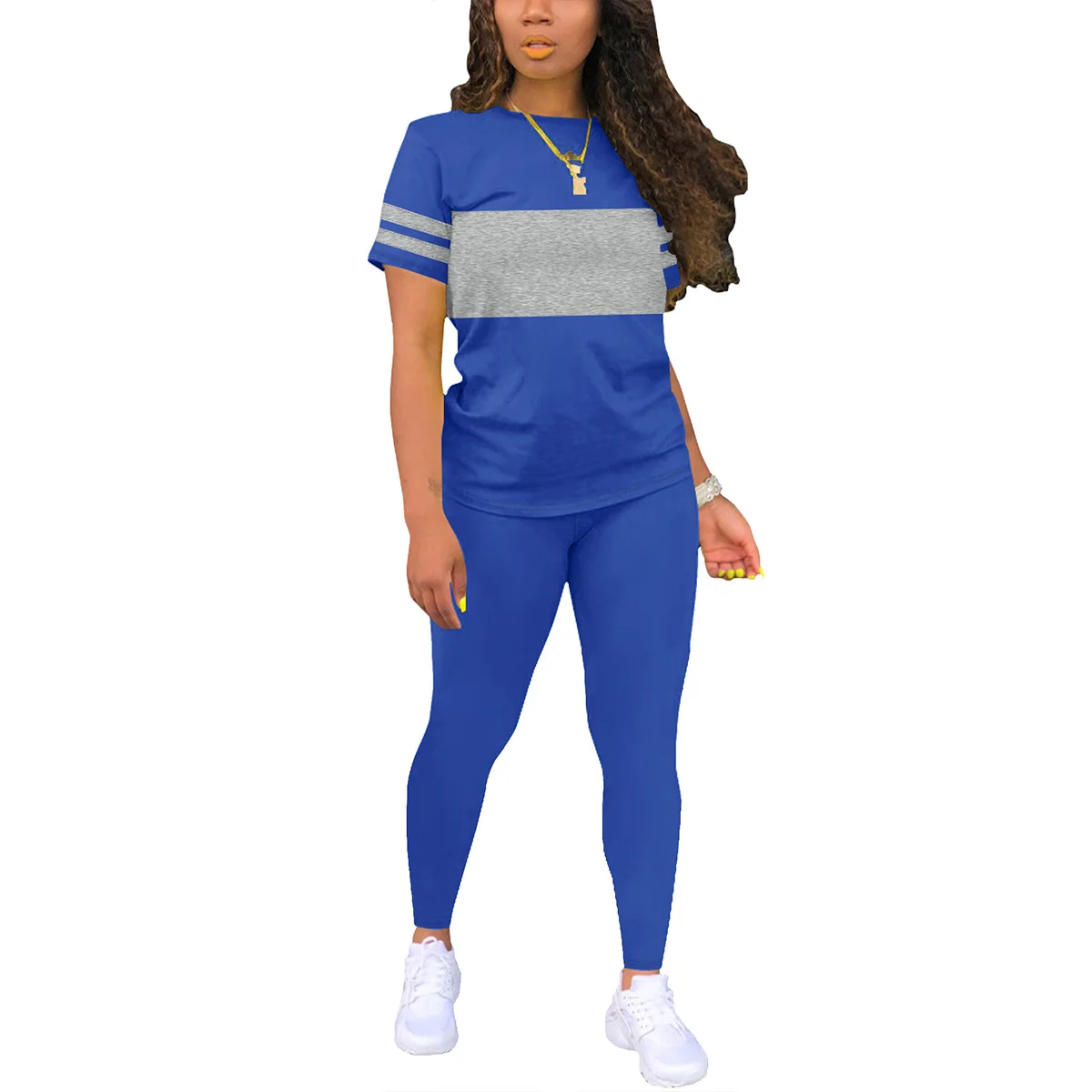 Women Summer Casual Set Fashionable Comfortable Ensemble Ladies Clothing Outfit 2 Pieces Set For Womanconjunto Dos Piezas Mujer