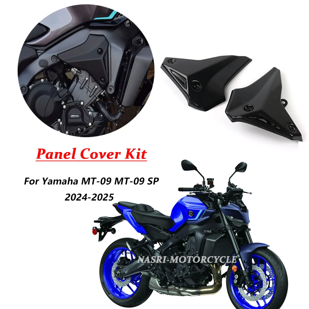 

2024-2025 New motorcycle ABS Front Infill Panels Side Panels Covers Side Frame Fairing Accessory For Yamaha MT-09 MT-09 SP