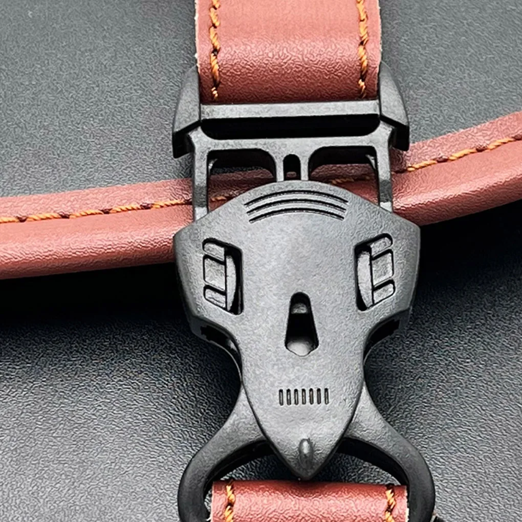 PU Leather Motorbike Saddle Bag Replacement Rectangular Universal Decorative Fashionable Scooter Handlebar Side Bags