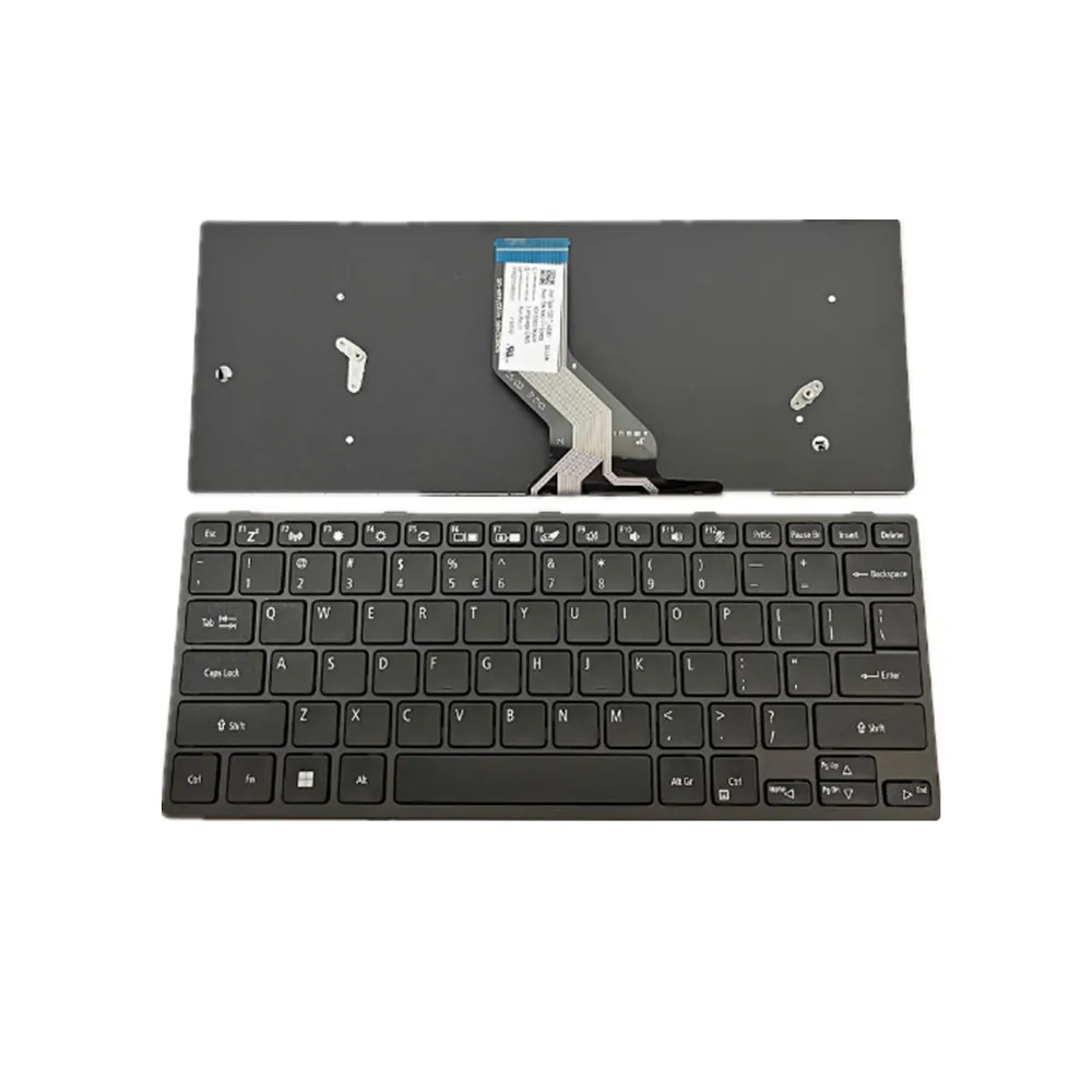 

Клавиатура для ноутбука ACER TravelMate 5720 5720G, черная, американское издание, США