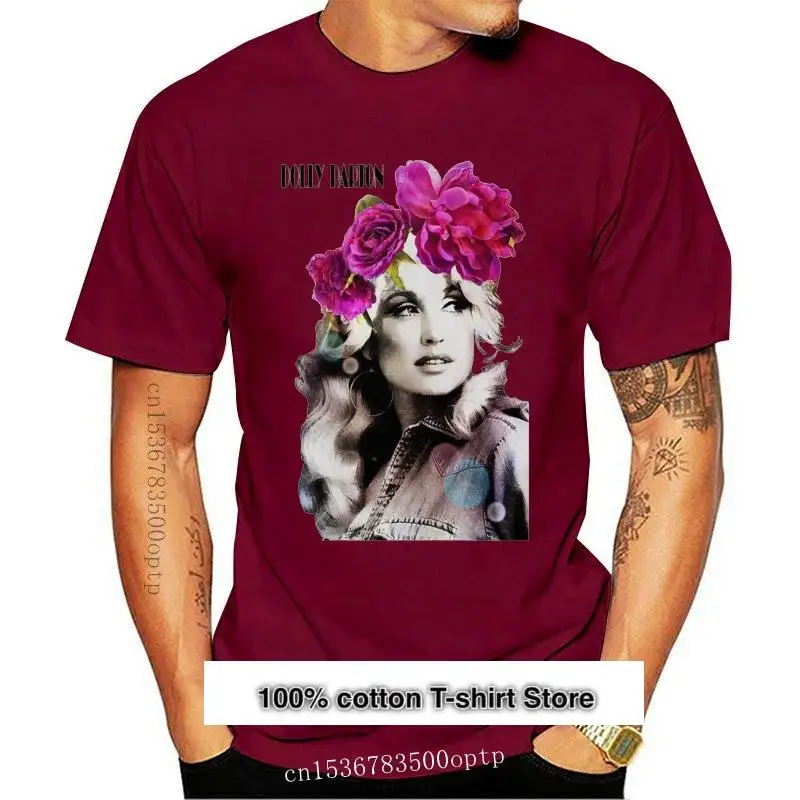 Nueva camiseta Dolly Parton American Portrait Cool Vintage B246