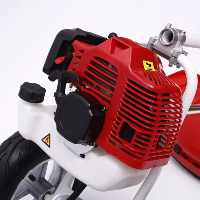 Small Lawn Mower; Agricultural Multi-functional Weeding Machine; Hand-push Type Gardening Tool Lawn Mower