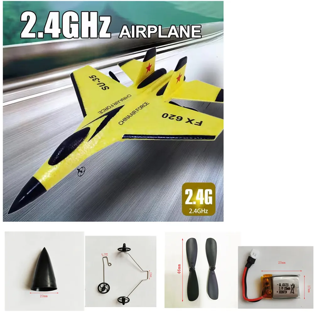 

Оригинальные детали FX620, аккумулятор для радиоуправляемого самолета 3,7 В, 150 мАч/лопасть пропеллера/для аксессуара для дронов FX635