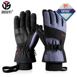 Luvas de neve térmica ciclismo inverno luvas da bicicleta caça snowboard esqui estrada velo à prova dwaterproof água quente luva de esqui unisex