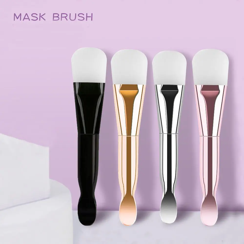 

Silicone Face Cleanser Professional Mask Brush Digging Spoon Skin Care Brush Double-Head