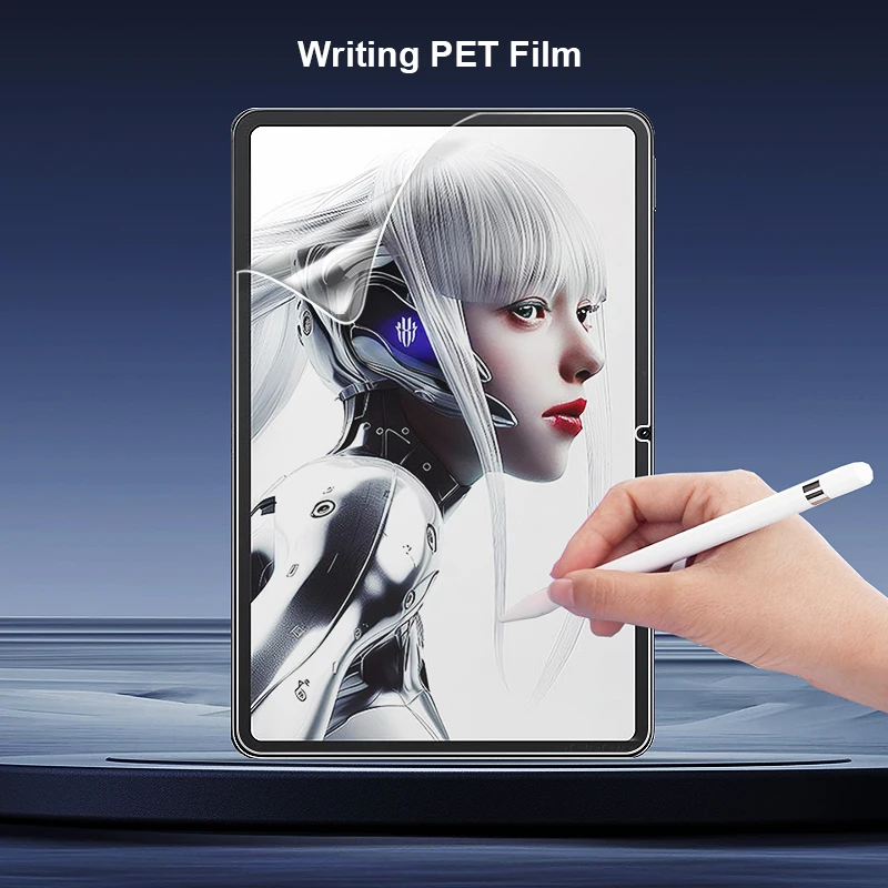 Paper-feel Like Writing Screen Protector For ZTE nubia Red Magic Nova Gaming Tablet Pro HD Clear PET Painting Write Drawing Film