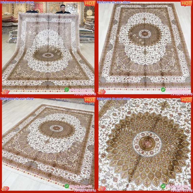 CECertificate 7x10ft Persian Drip Antique Handmade Making Chinese Prices Care Turkish Silk Rug for Sale