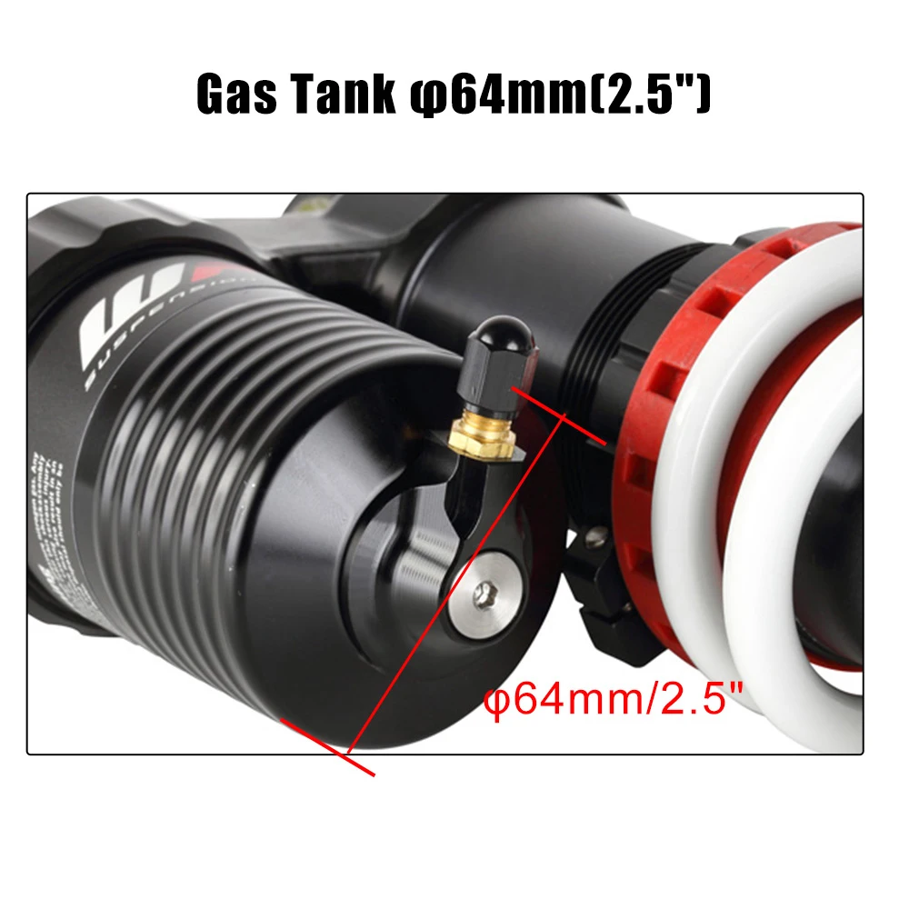 For KTM EXC 300 EXC 250 XCW XC 250 300 EXCF 350 2017-2022 SX 125 SXF 250 SXF 450 XCF 2016-2022 64mm Rear Suspension Gas Valve