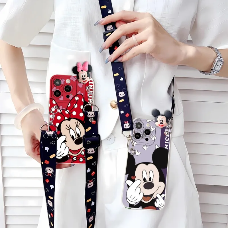 Disney Mickey Minnie Children Phone case For Samsung Galaxy A37 A50 A51 A52 A53 A54 A55 A56 A57 A71 A73 A81 A91 Protective Cover