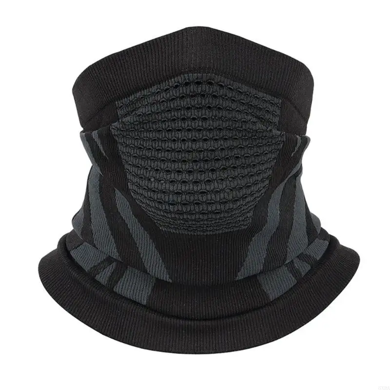 Face Mask Neck Warmer for Female Male Unisex Windproof Sports Neck Scarf Balaclava Skiing Neck Gaiter for Cold Weather 6XDA