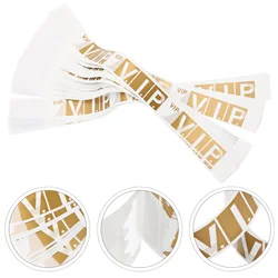 200 Pcs Party Wristband Paper Wristbands for Events Bracelets Water Proof