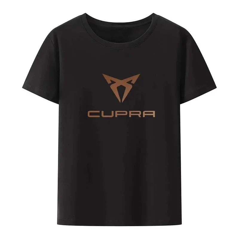 Brand Car Logo T-shirts Men Women Print CUPRo Logo T-shirt O-Neck Short Sleeves Oll Seosons Cosuol Cool Top Tee T Shirt 2024