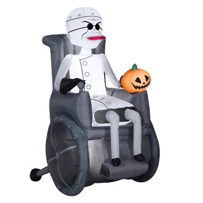 Halloween Inflatable Outdoor Playground, Colorful Air Bouncer, Christmas Inflatable Fun City, Bounce House for Kids