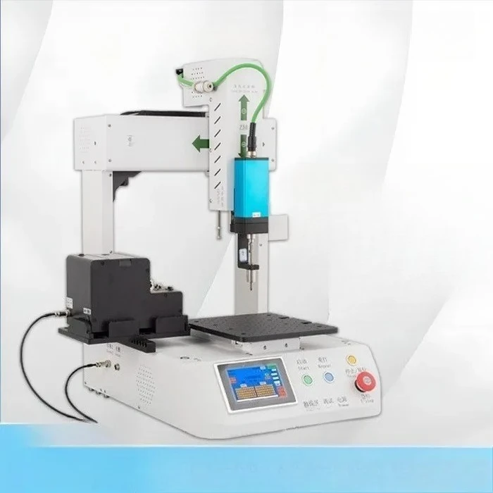 Factory direct sales automatic mini screw machine single axis single station blowing type automatic screw machine