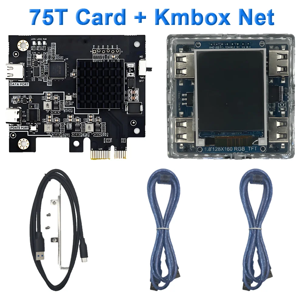 

Карта DMA 75T и Kmbox — плата FPGA 75T Dma + сетка Kmbox
