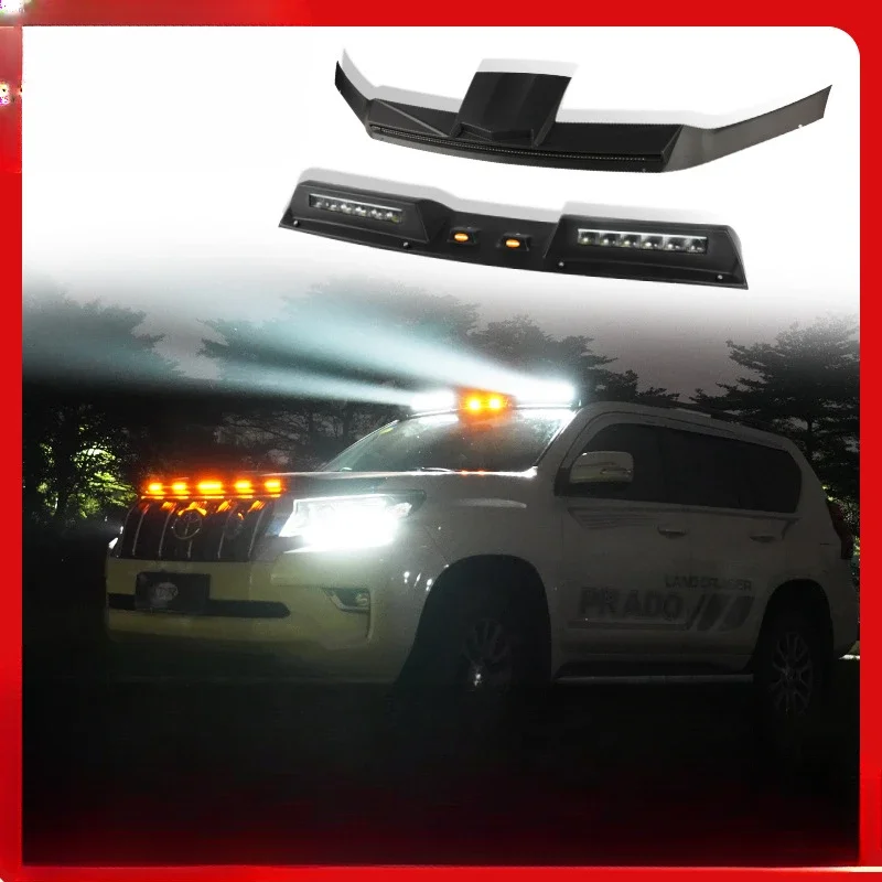 The product can be customized.Suitable for overbearing Prado FJ120 150 modified car roof light spotlight searchlight accessories