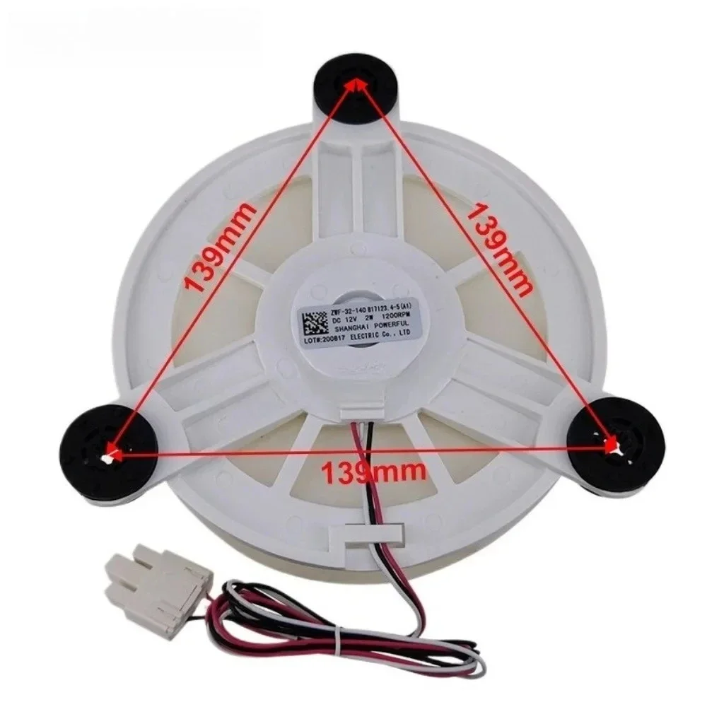 ZWF-32-140 B17123.4-5(A1) Cooling Fan For Samsung Refrigerator Fridge Radiator Freezer Parts