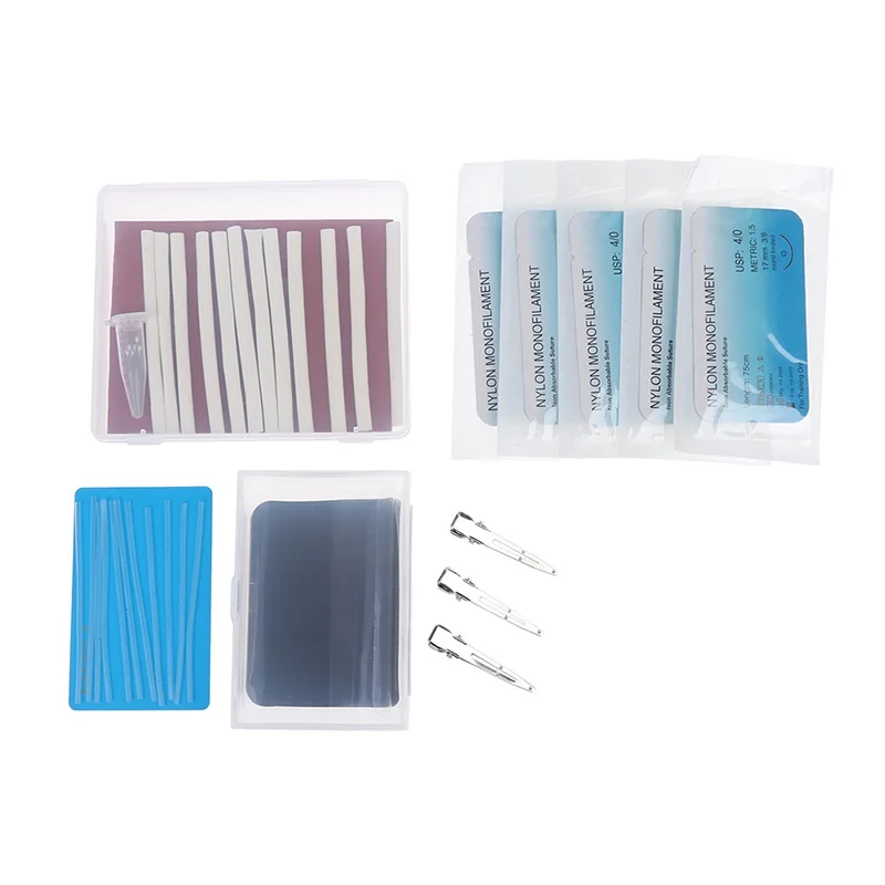 2mm/5mm Microsurgery Blood Vessel Anastomosis Simulation Blood Vessel Lateral Suture Training Tool