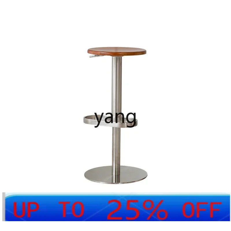 

LMM light luxury bar chair household solid wood high bar chair modern simple solid wood high stool
