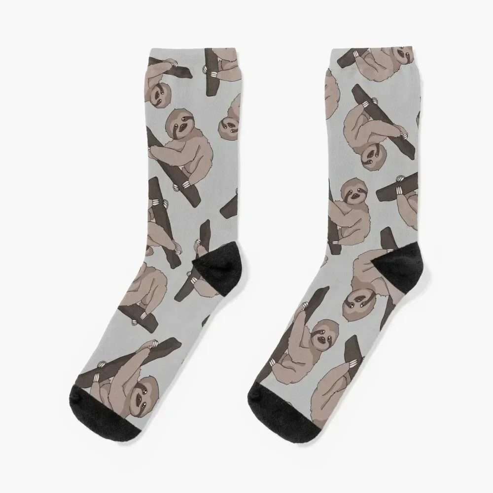 

Sloth Pattern Socks fashionable Wholesale new in's colored Socks Men Women's