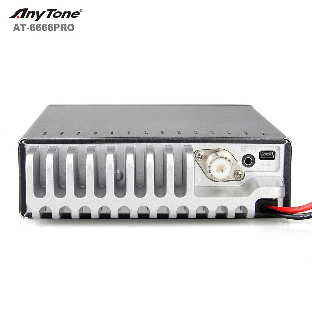ANYTONE AT-6666PRO CB Radio 28.000 - 29.700 Mhz 40 canales CTCSS / DCS Transceptor móvil AM/FM/SSB Radio de 10 metros