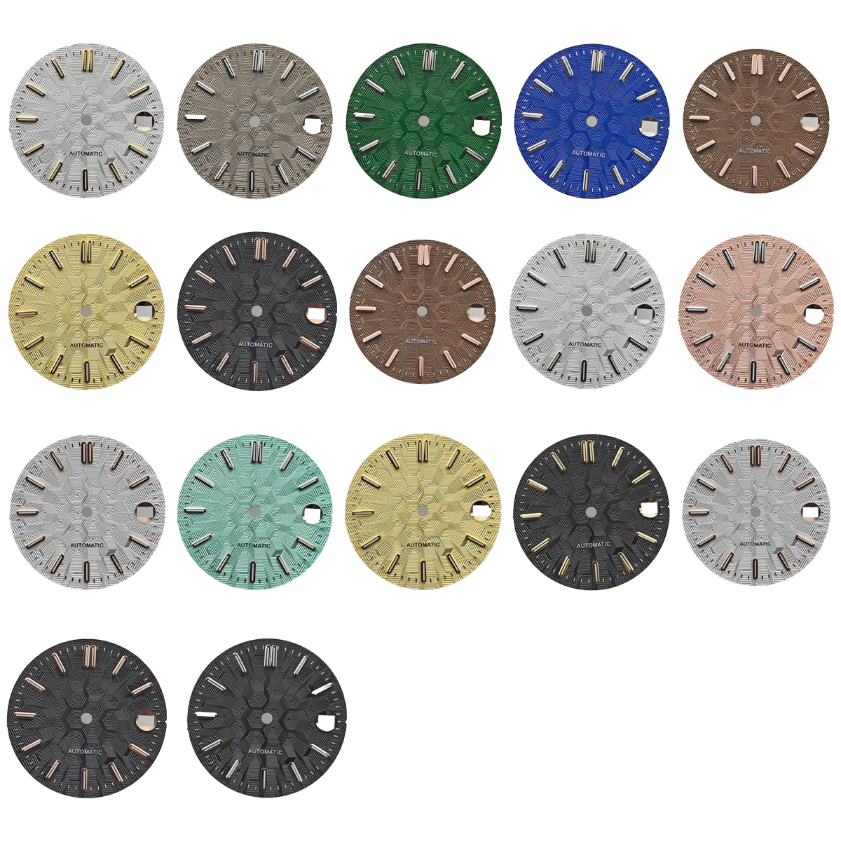 

Механизм NH35, новый циферблат 28,5 мм, подходит для деталей модификации механических часов NH35/NH36.