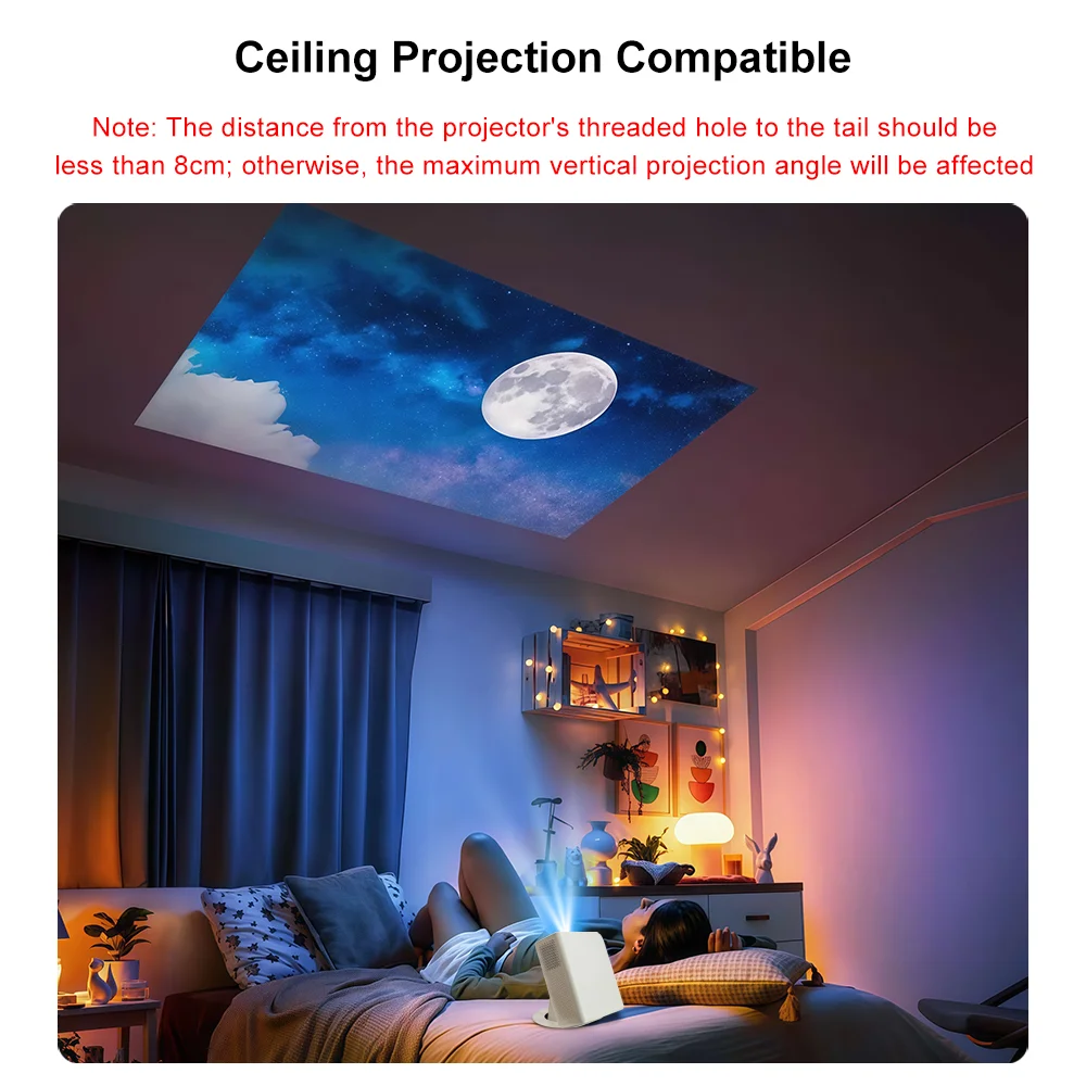 Universal projector bracket, with a stable load-bearing capacity of 10kg, suitable for projector brackets such as XGIMI JMGO OBE