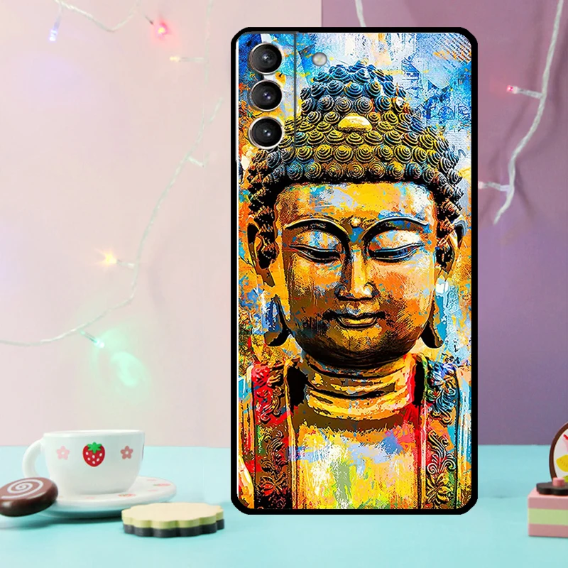 Budda Budha etui na Samsung Galaxy S24 S23 Ultra S22 S20 S21 FE Note 20 10 Plus S8 S9 S10 etui na telefon