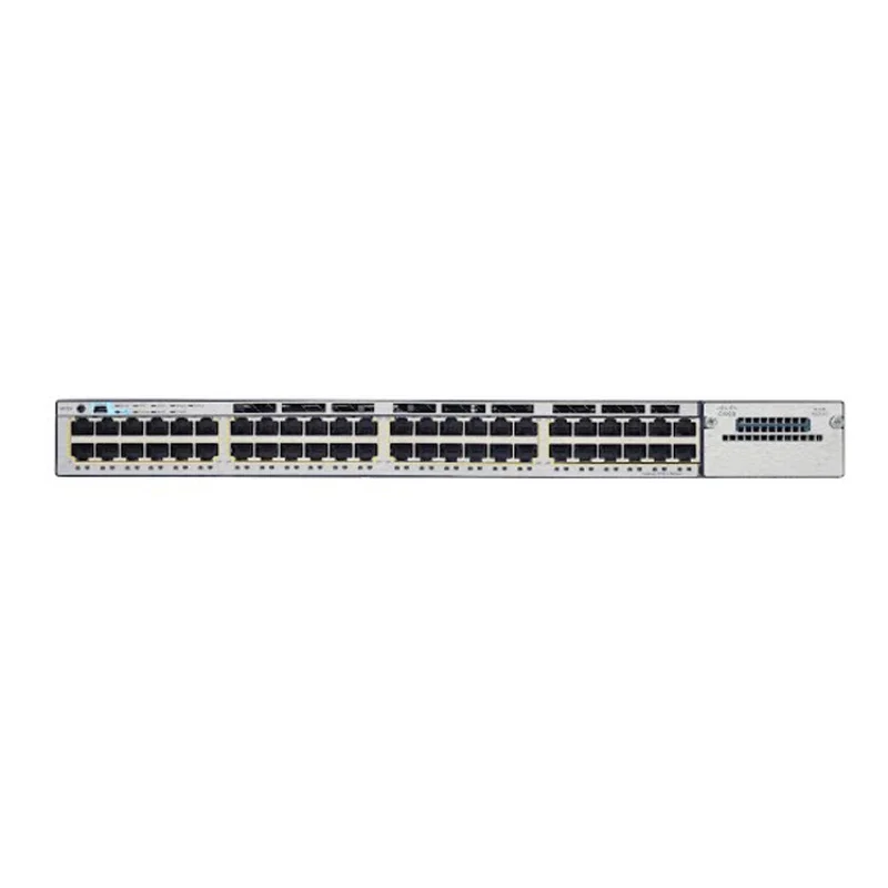 48-Port WS-C 3750 X-48 P-S Gigabit Ethernet Network Switch with 10 G Capacity and QoS Function