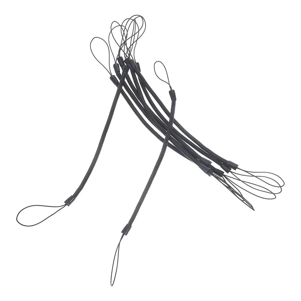 

12pcs Stylus Anti Lost Rope Elastic Lanyard for Phone Tablet Keys Holder Spring Tether Pen Strap String