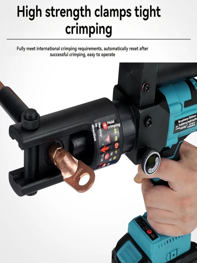 XM-240 electric hydraulic wire pliers electrician SL240 copper nose terminal crimping tool