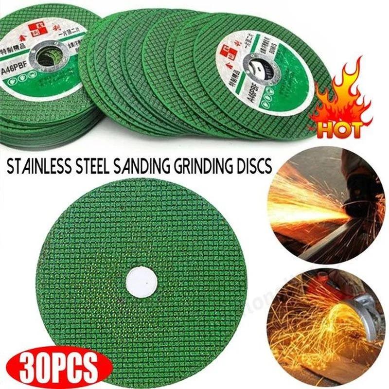 105mm Metal Cutting Disc Angle Grinder Grinding Wheel Stainless Steel Grinding Cutting Disc Blade Wheel Resin Double Mesh