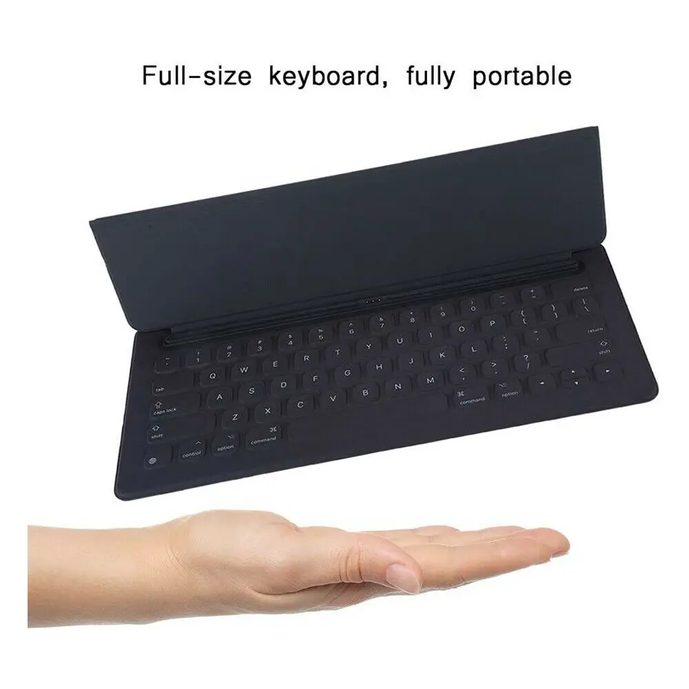 Imagem -02 - Gen Teclado para Apple Smart Keyboard para Ipad Pro 12.9 1st2nd Gen 20232023 Cinza 1st2nd