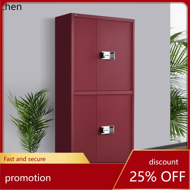 

Электронный сейф ZMLelectronic из утолщенной стали для документов и данных, с замком по отпечатку пальца и паролем, для офиса.