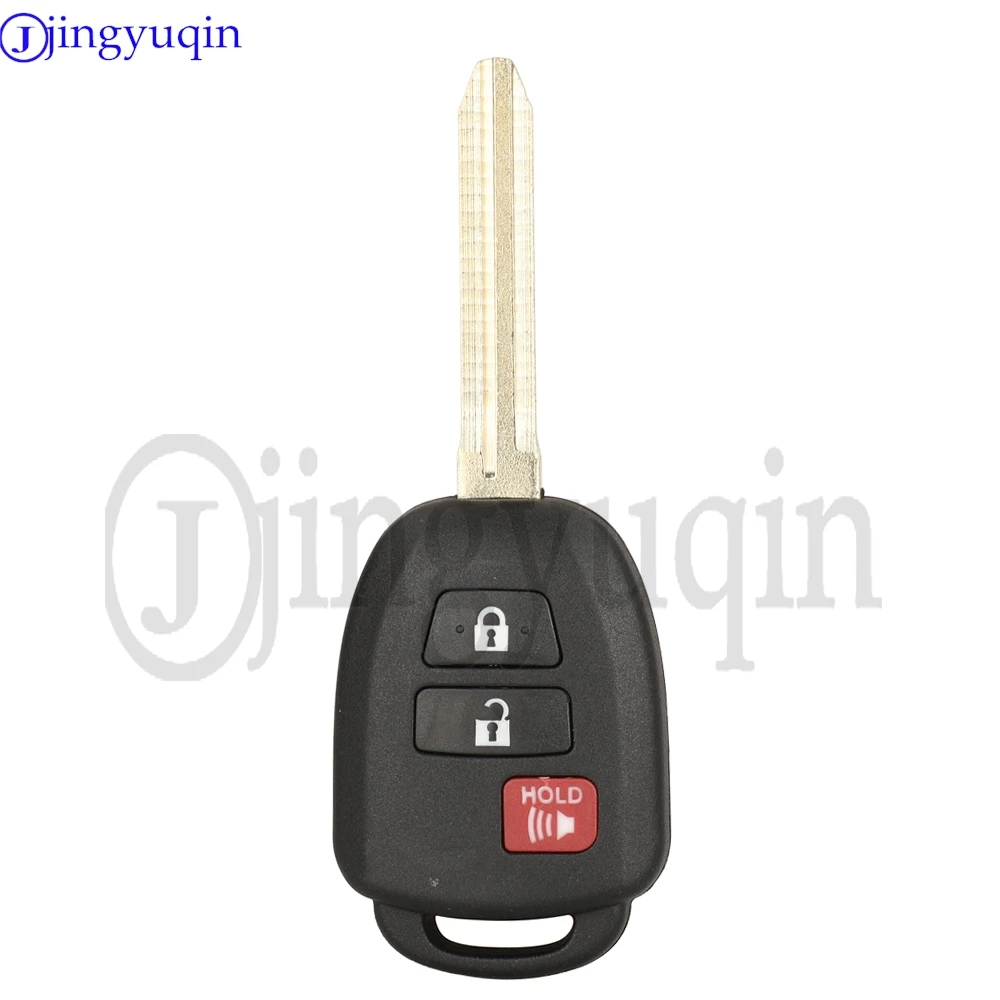 jingyuqin 2+1Buttons Remote Car Key Control Key Fob 315MHZ For Toyota CAMRY 2012 2013 2014 2015 Corolla HYQ12BDM-G HYQ12BEL-H